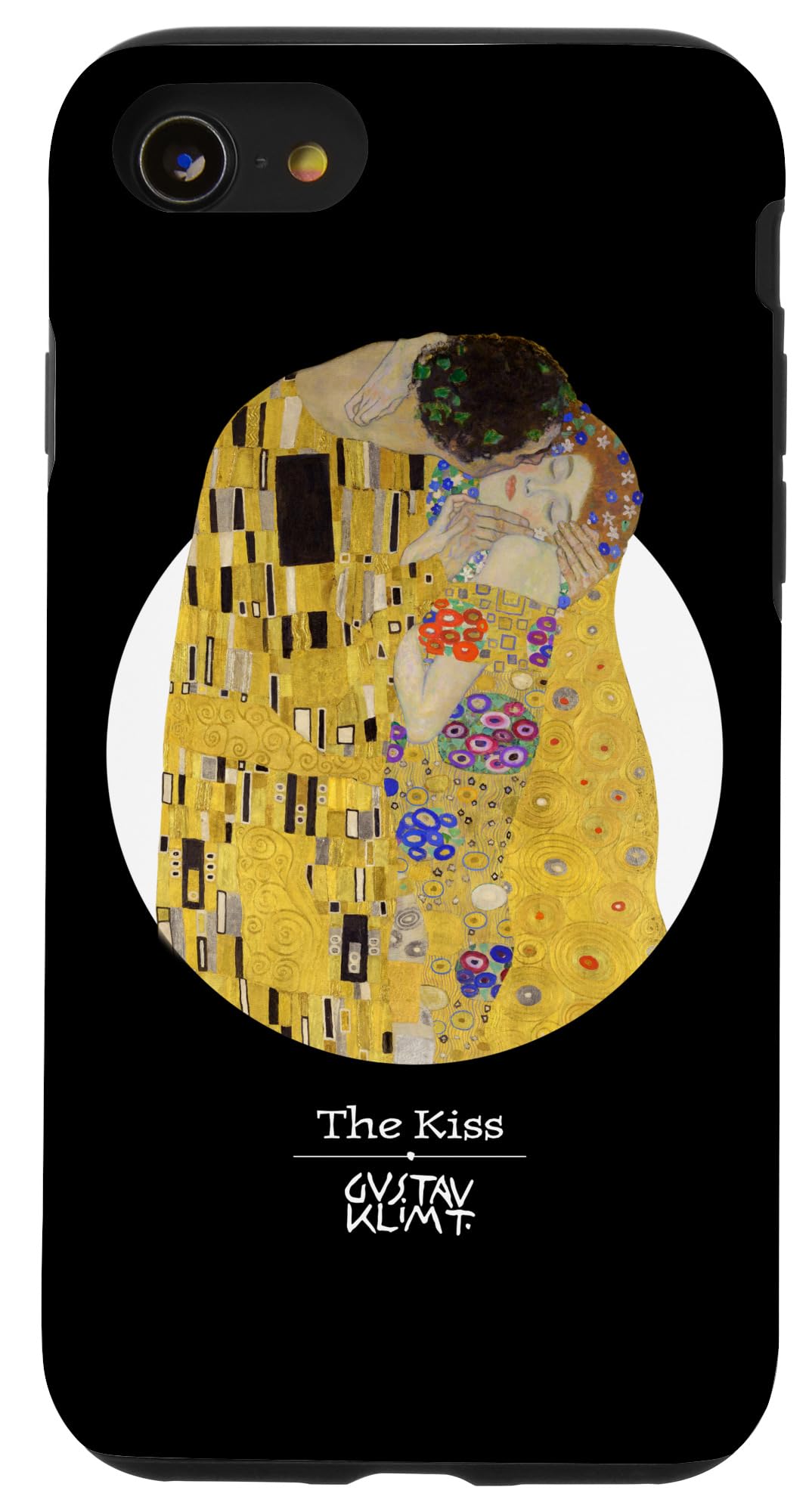 iPhone SE (2020) / 7 / 8 グスタフ・クリムト The Kiss 有名絵画 スマホケース
