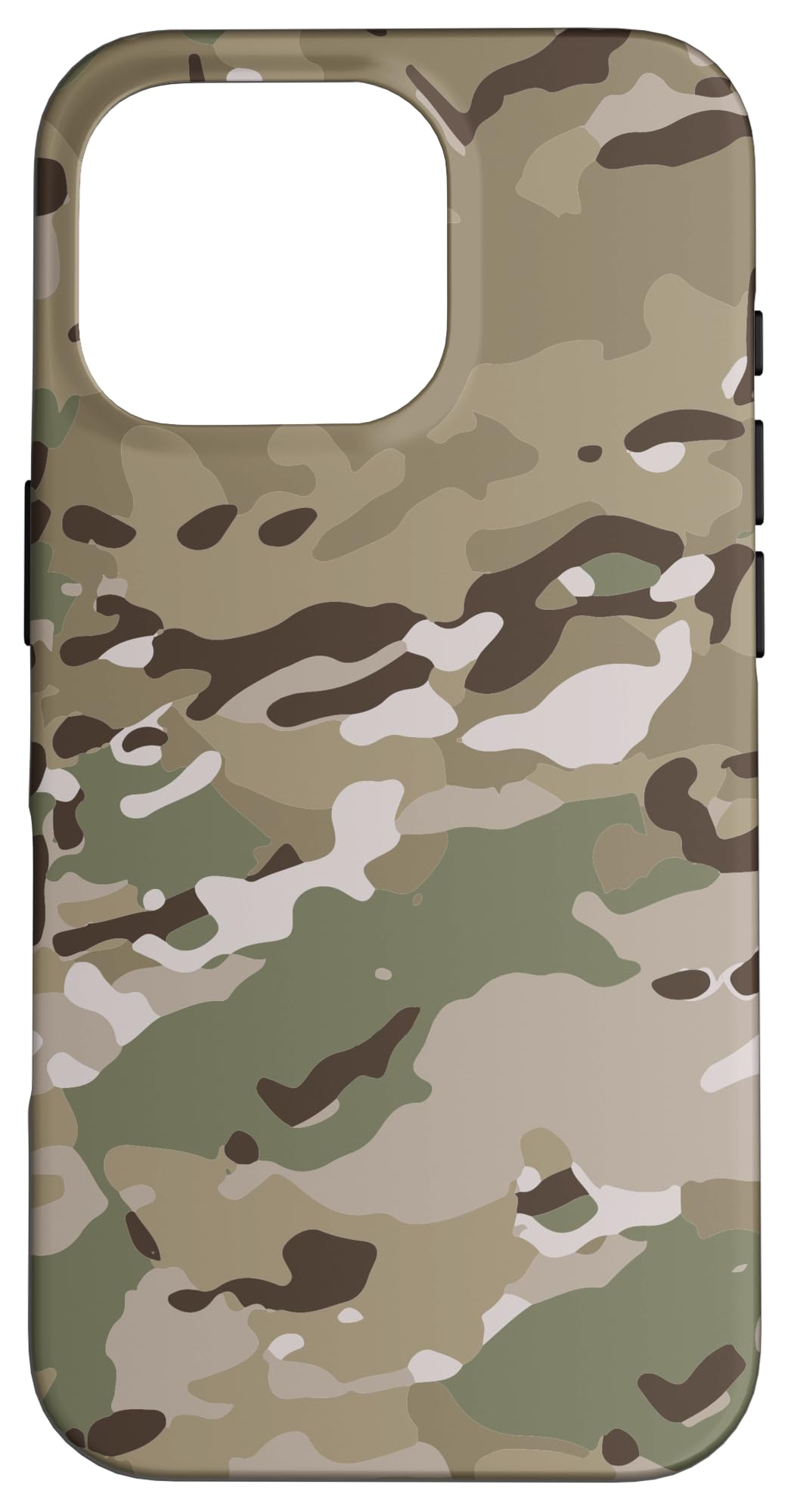 iPhone 16 Pro US Army OCP ACU Camo - スコーピオン マルチカム 迷彩柄 スマホケース