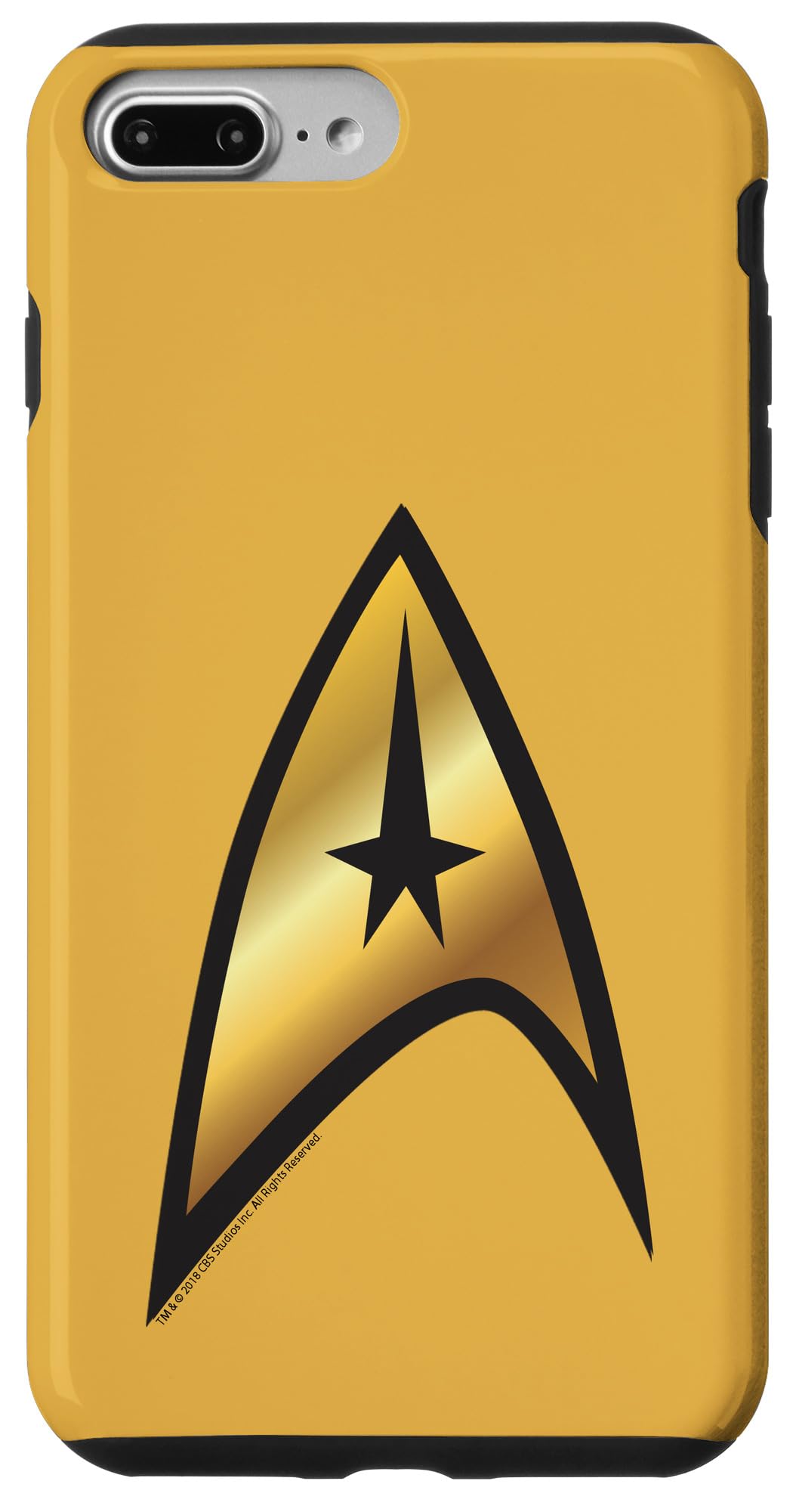 iPhone 7 Plus/8 Plus スタートレック オリジナルシリーズ コマンドバッジ スマホケース｜WES STORE
