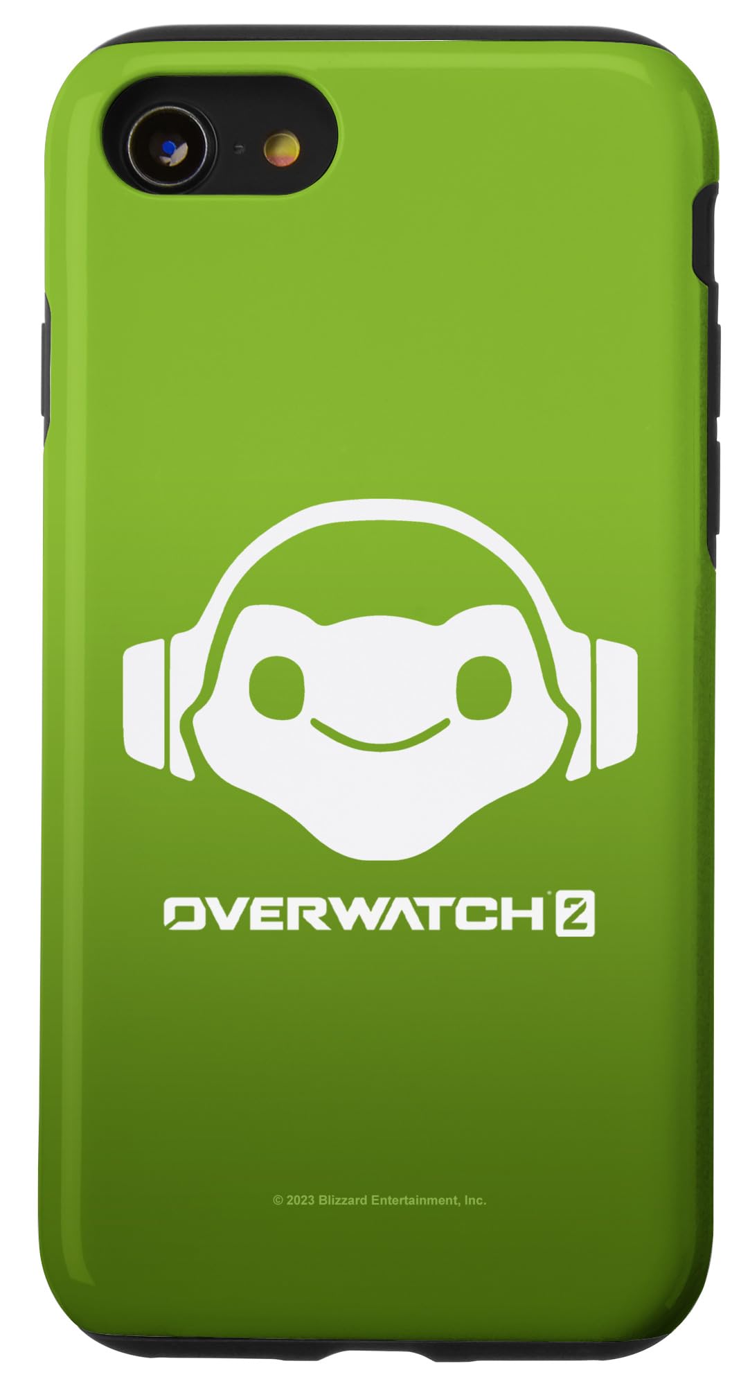 iPhone SE (2020) / 7 / 8 Overwatch 2 L・・cio Green Frog Center Hero Icon スマホケース スマートフォン・携帯電話アクセサリー-ケース・カバー