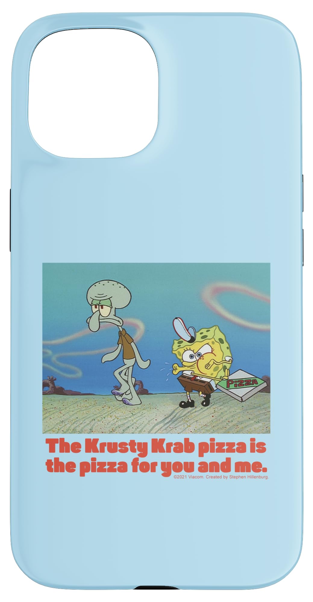 iPhone 15 海綿質シリング 四角いズボン下 Krusty Krab The Pizza For You And Me スマホケース スマートフォン・携帯電話アクセサリー-スマートフォン・タブレット-ケース・カバー