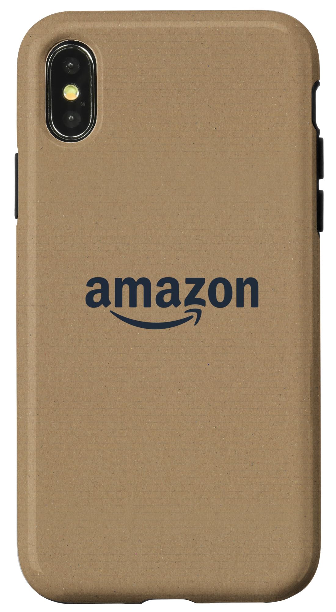 iPhone X/XS Amazon ロゴ (Amazon Boxテイスト) スマホケース