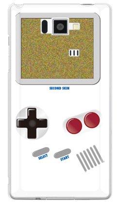 SECOND SKIN レトロゲーム(せつ然たる) / for AQUOS PHONE SERIE ISW16SH/au ASHA16-PCCL-201-Y114