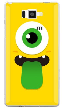 YESNO ひとつめくん 黄色 (せつ然たる) / for AQUOS PHONE SERIE ISW16SH/au ASHA16-PCCL-201-N227