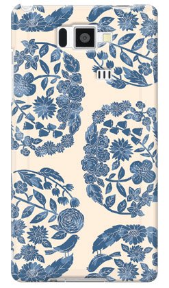 SECOND SKIN SINDEE 「Dream Circle (白いこと)」 / for AQUOS PHONE SERIE ISW16SH/au ASHA16-ABWH-193-K689