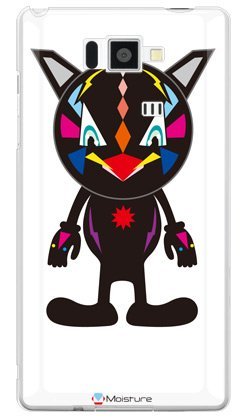SECOND SKIN Horus ホワイト (クリア) design by Moisture/for AQUOS PHONE SERIE ISW16SH/au ASHA16-PCCL-277-Y409｜WES STORE 10,539円