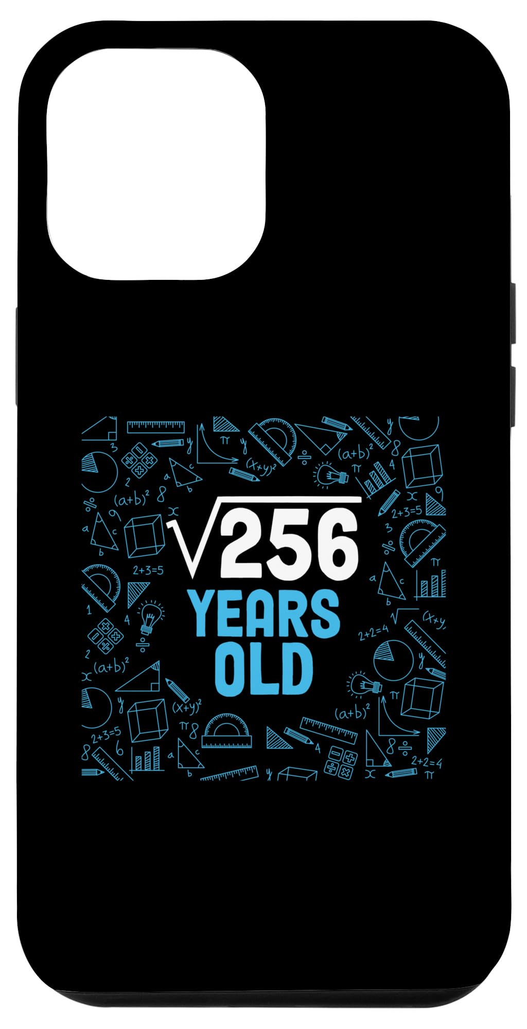 iPhone 14 Plus クワドラット・ルート 256歳 数学 数学16歳 誕生日 スマホケース