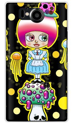 SECOND SKIN 毒キノ子 (せつ然たる) design by 326 / for AQUOS PHONE Xx 106SH/SoftBank SSHA16-PCCL-326-Y742