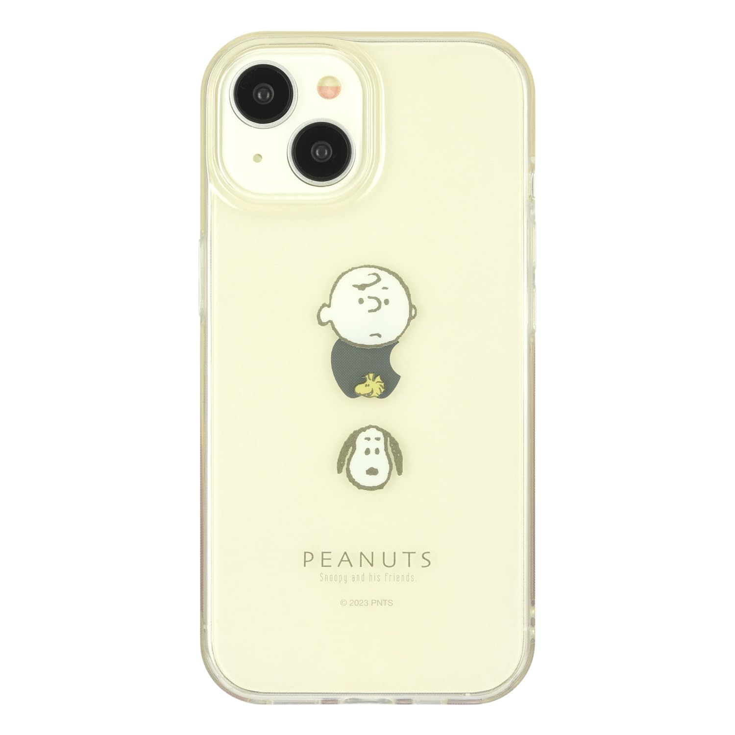 グルマンディーズ ピーナッツ iPhone 15 / 14 / 13 対応 ソフトケース みんな SNGG-01B