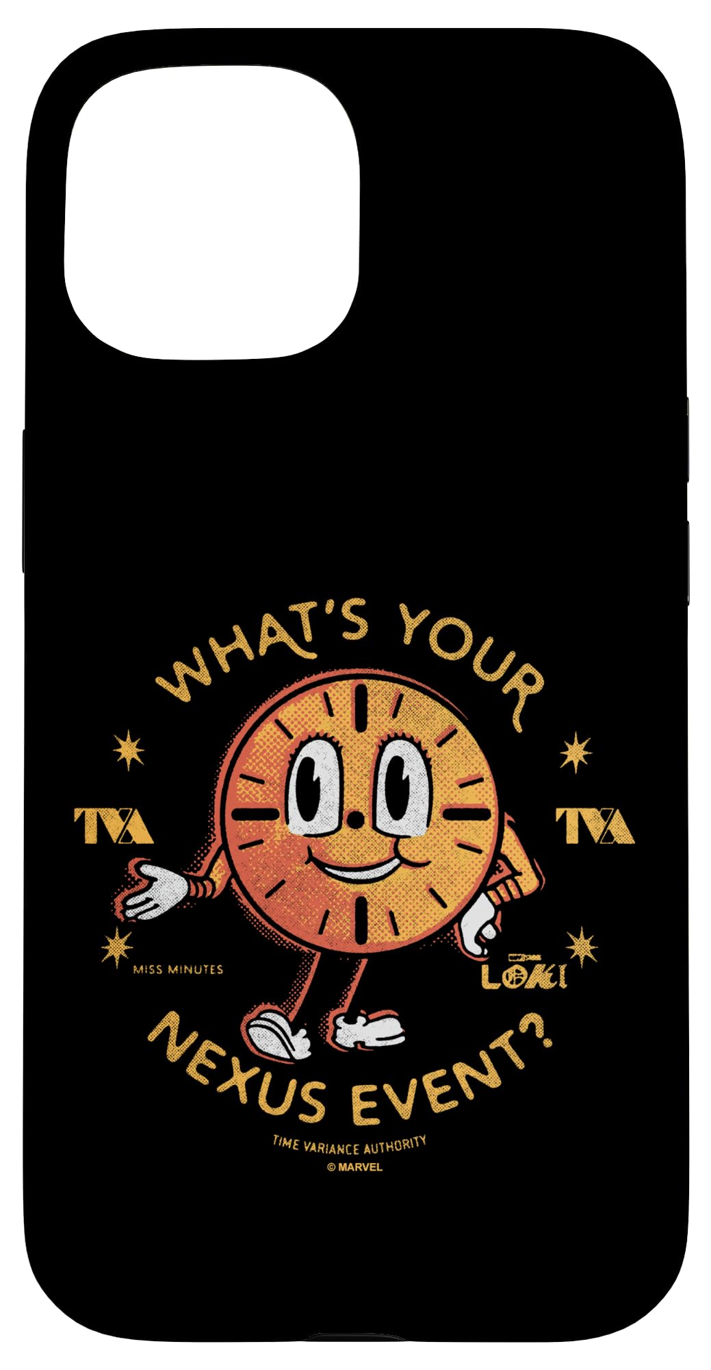 iPhone 15 Marvel Loki Miss Minutes What\u0027s Your Nexus Event? Badge Logo スマホケース スマートフォン・携帯電話アクセサリー-スマートフォン・タブレット