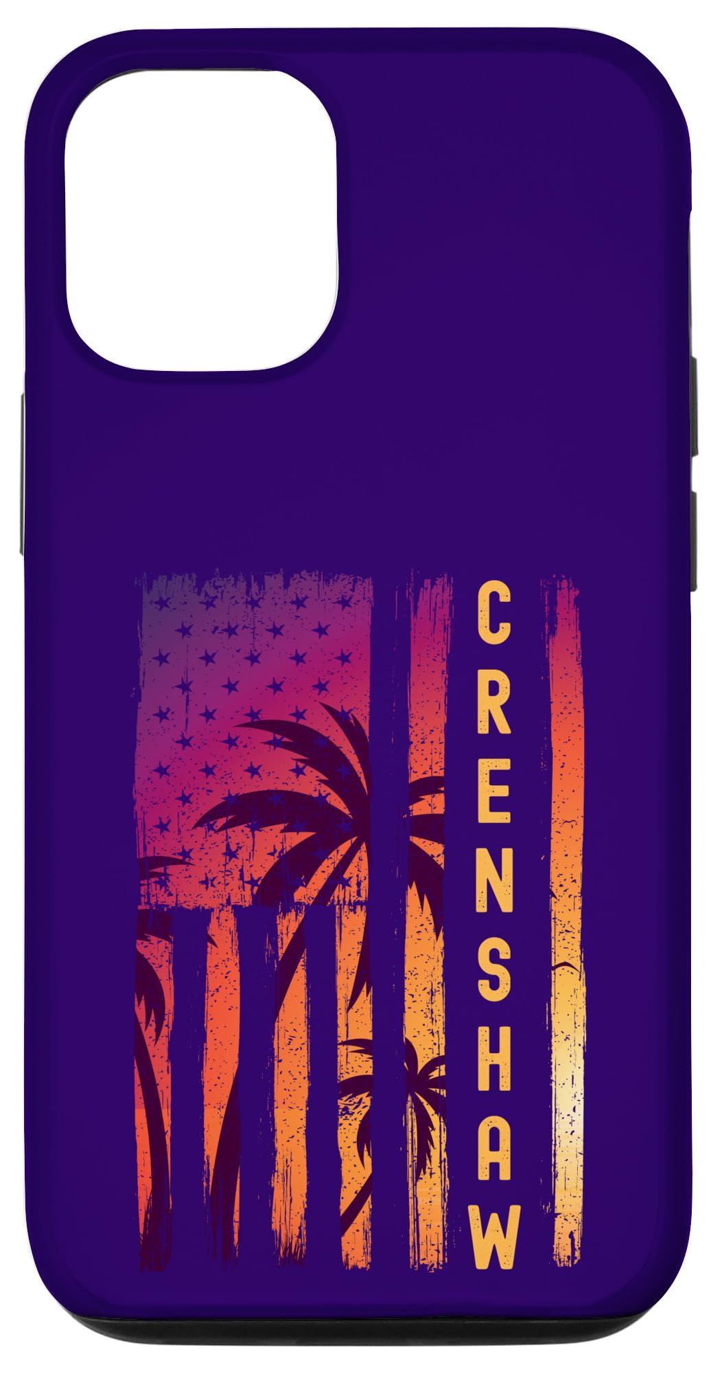 iPhone 12/12 Pro California Los Angeles Crenshaw District / Sunset American スマホケース