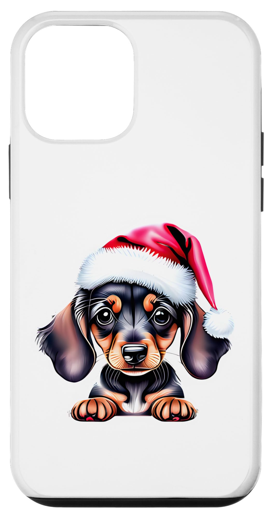 iPhone 12 mini ダックスフンド 子犬 クリスマス 犬 ダックスフンド X-Mas 犬 子犬 スマホケース