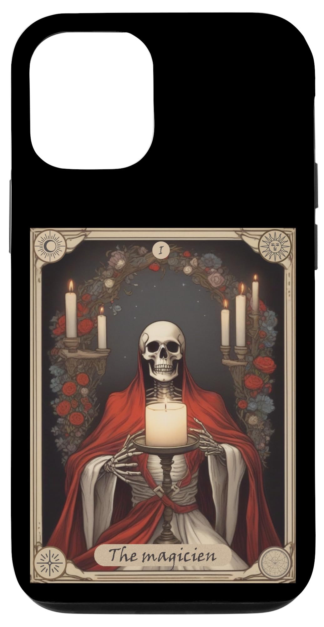iPhone 14 Pro The Magicien タロットカード 占い ヴィンテージ ハロウィン スマホケース