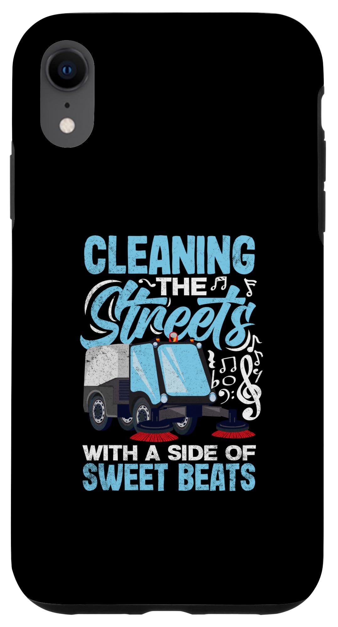 iPhone XR Street Sweeper Sweet Beats ファニーストリートクリーナー スマホケース