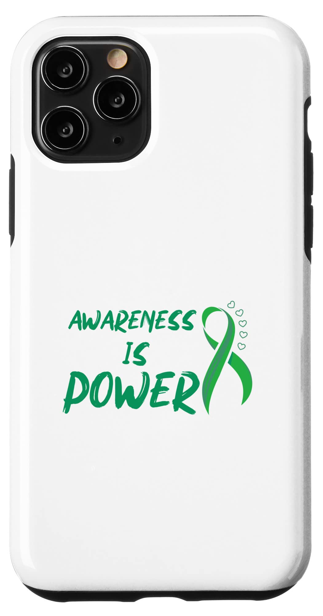 iPhone 11 Pro Awareness is Power Liver Cancer Green Ribbon October Support スマホケース