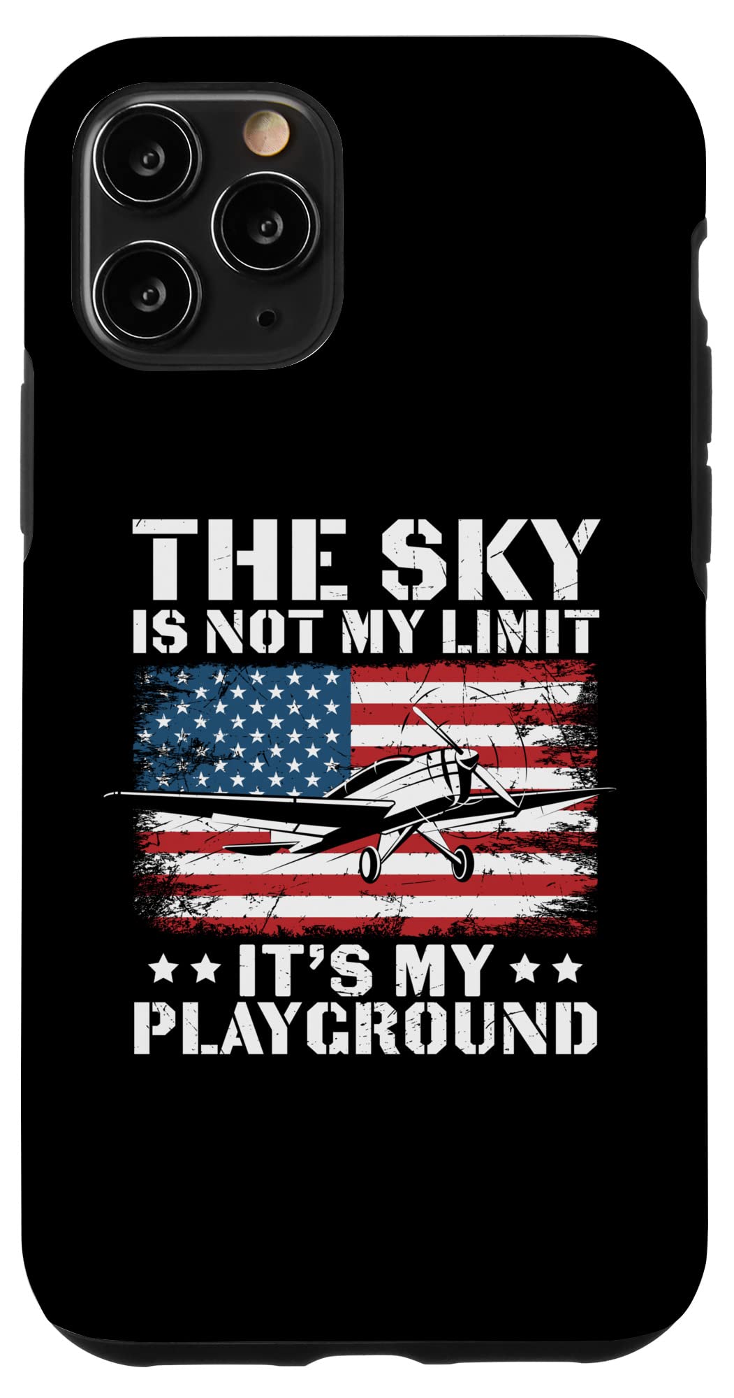 iPhone 11 Pro パイロットファニーフライング航空 スマホケース