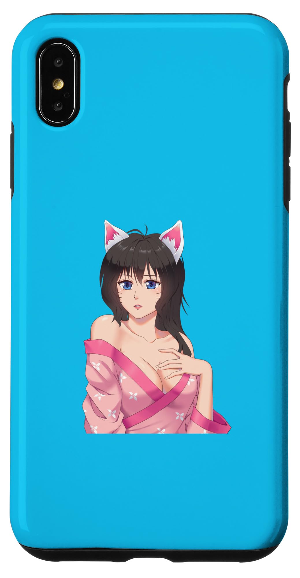 iPhone XS Max セクシーベイブ 変態 美的蒸気波 アニメ 漫画 スマホケース