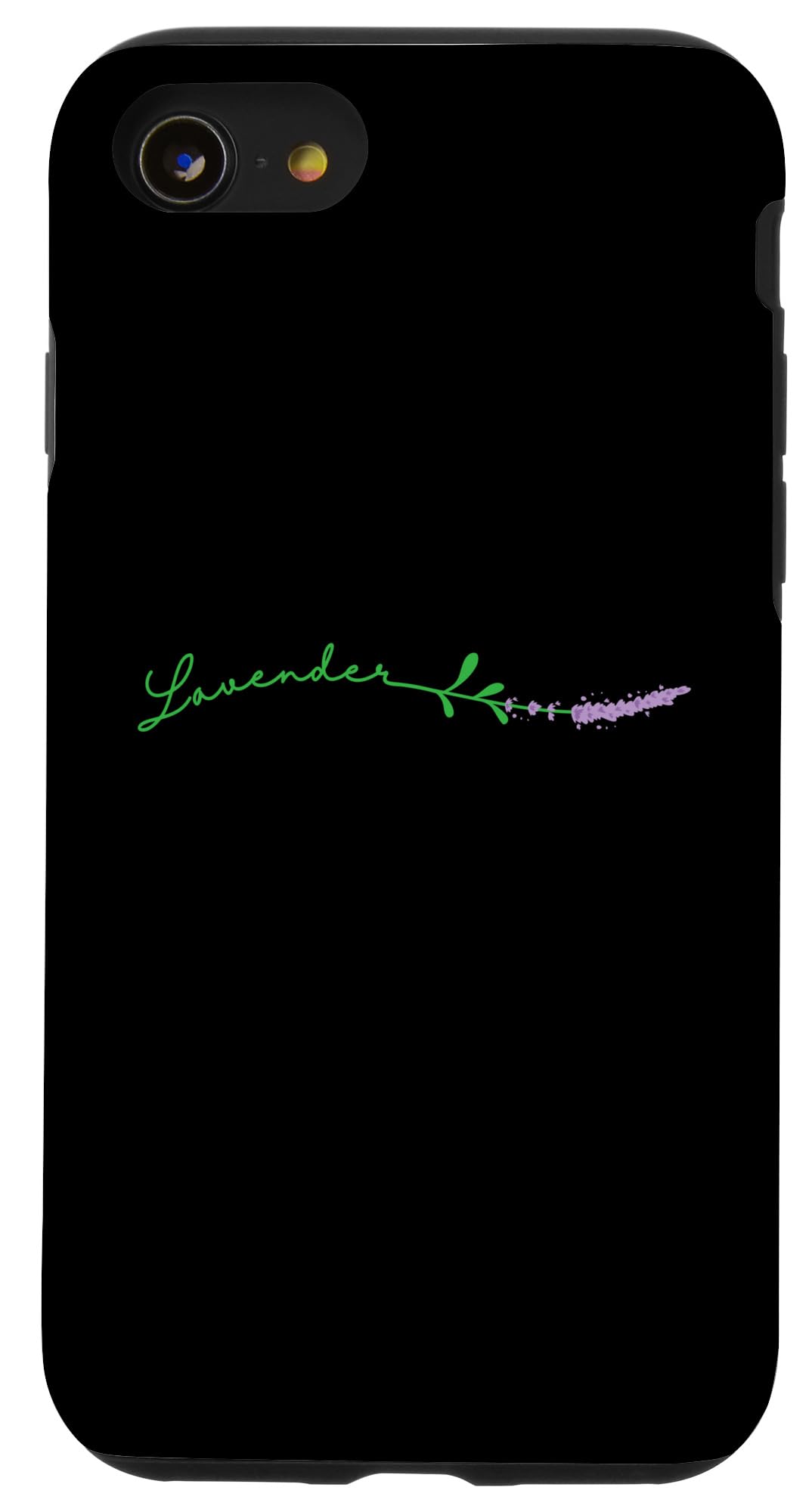 iPhone SE (2020) / 7 / 8 ラベンダーガーデン植物環境 スマホケース