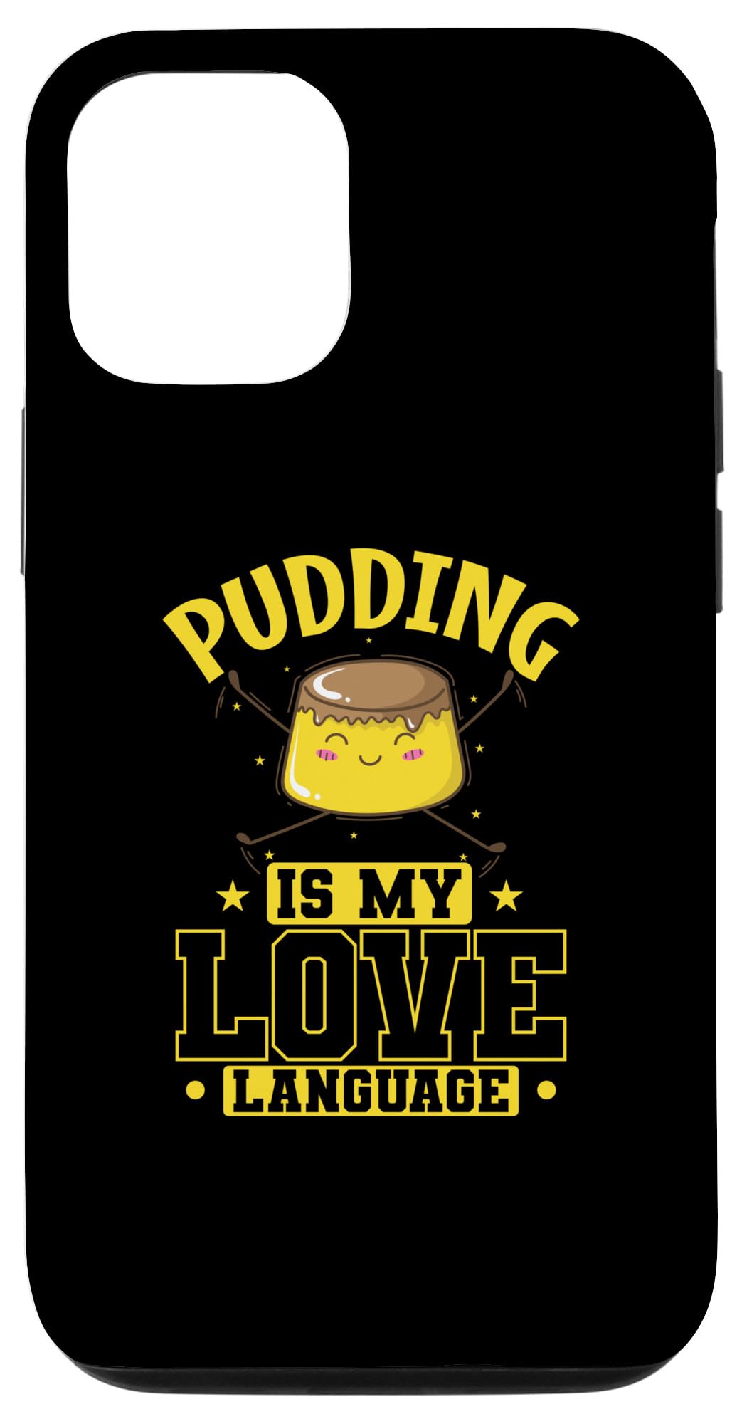 iPhone 15 Pudding Desert is my Love Language スマホケース