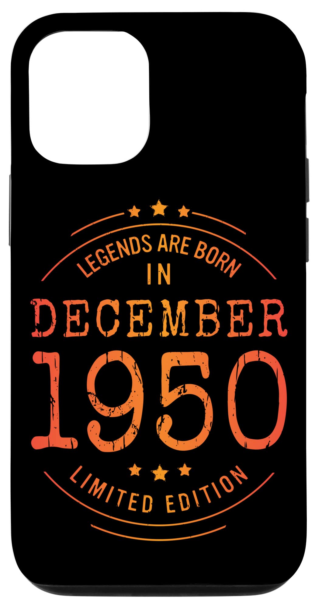 iPhone 12/12 Pro 誕生日 December 1950 年限定ギフト中古グランジヴィンテージ Limited 9月 Edition スマホケース