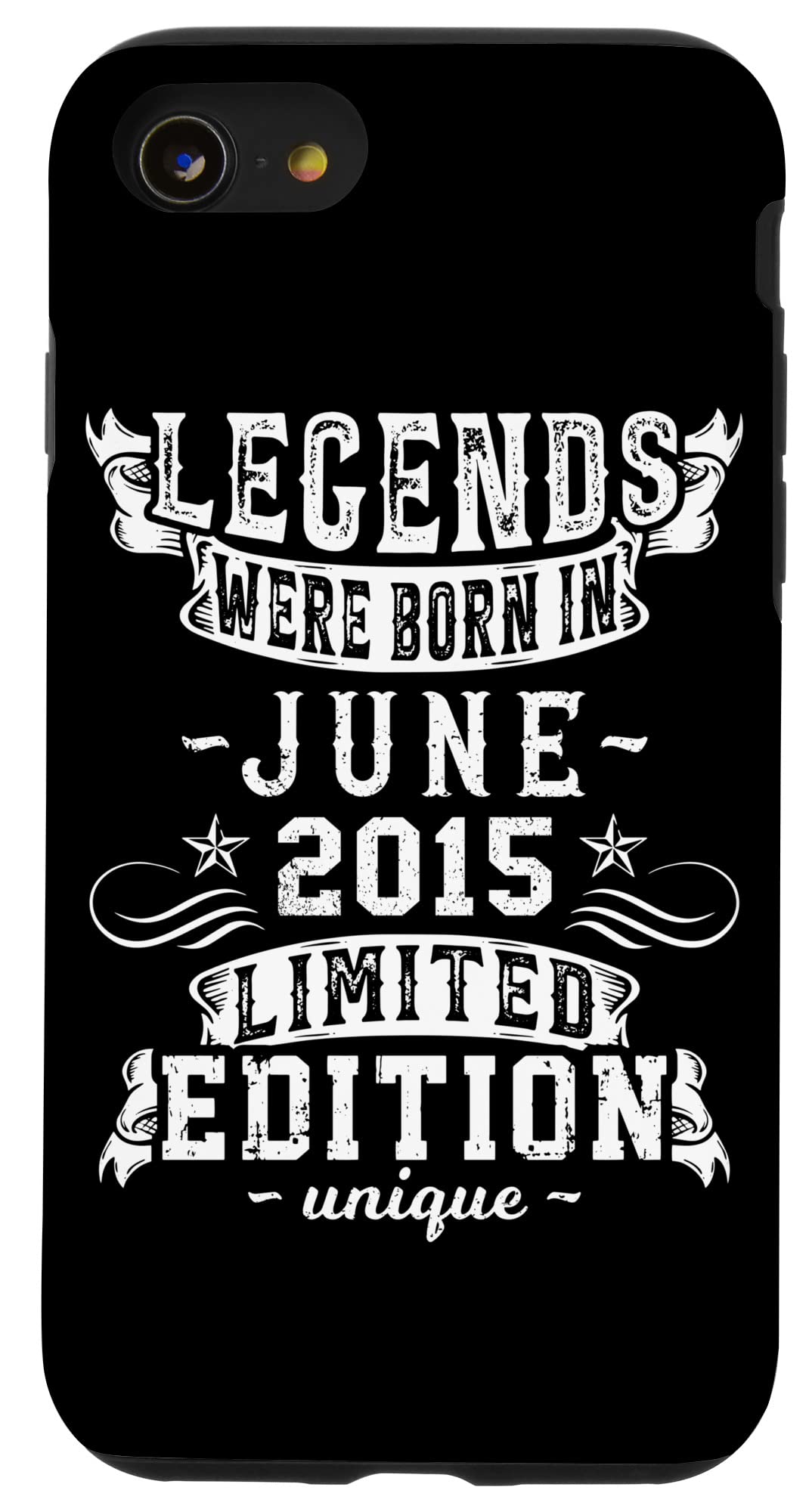 iPhone SE (2020) / 7 / 8 誕生日 June 2015 年限定ギフト中古グランジヴィンテージ Limited Edition Legend スマホケース