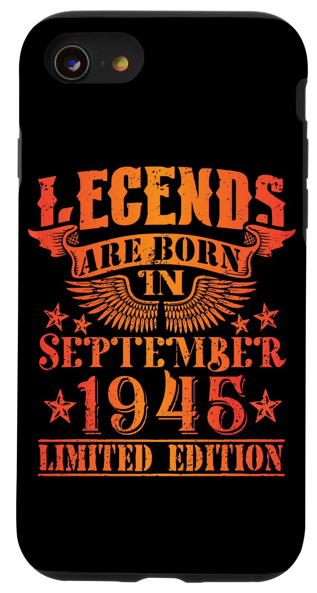 iPhone SE (2020) / 7 / 8 誕生日 September 1945 年限定ギフト中古グランジヴィンテージ Limited 9月 Edition スマホケース