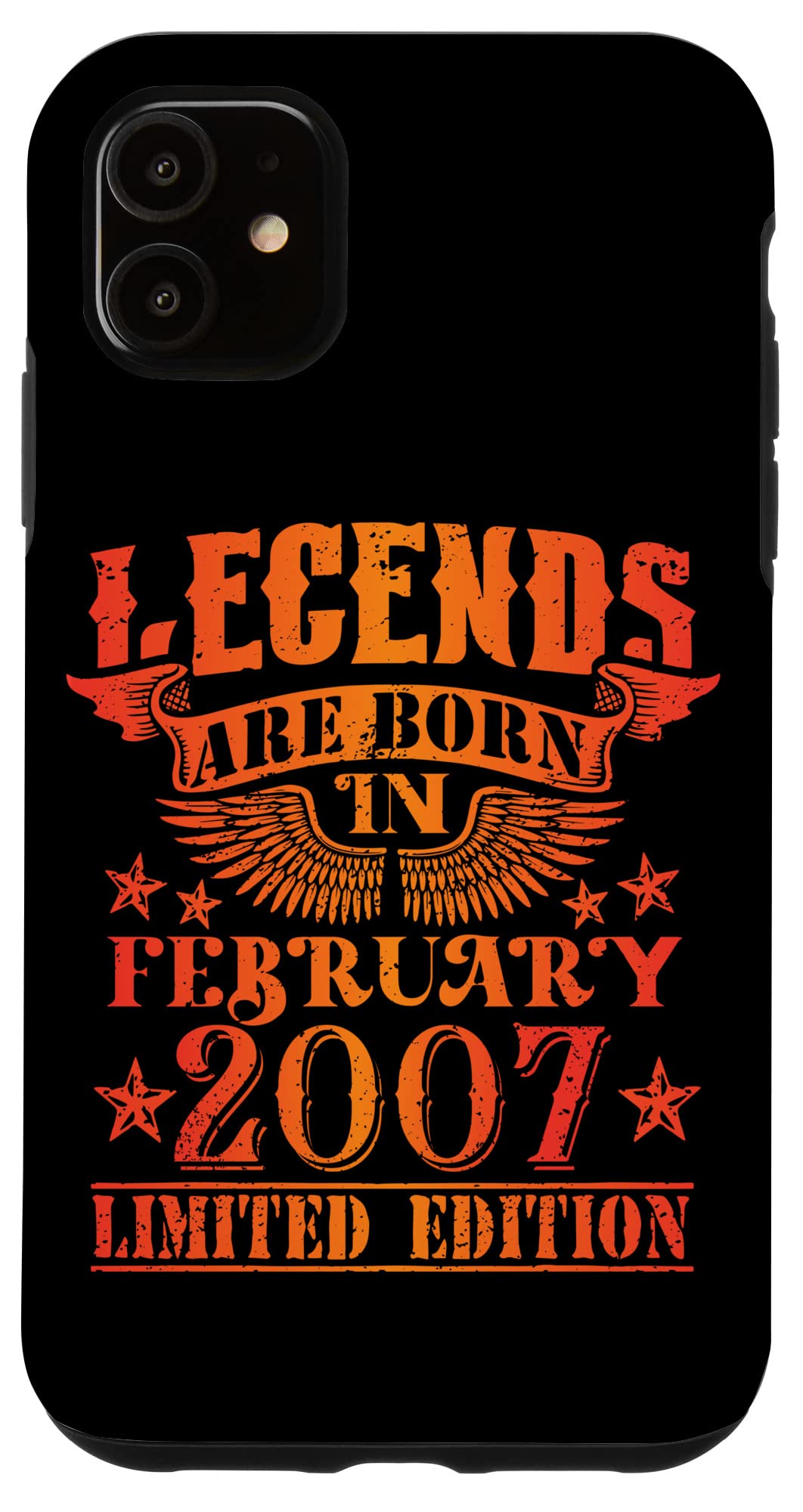 iPhone 11 誕生日 February 2007 年限定ギフト中古グランジヴィンテージ Limited 9月 Edition スマホケース
