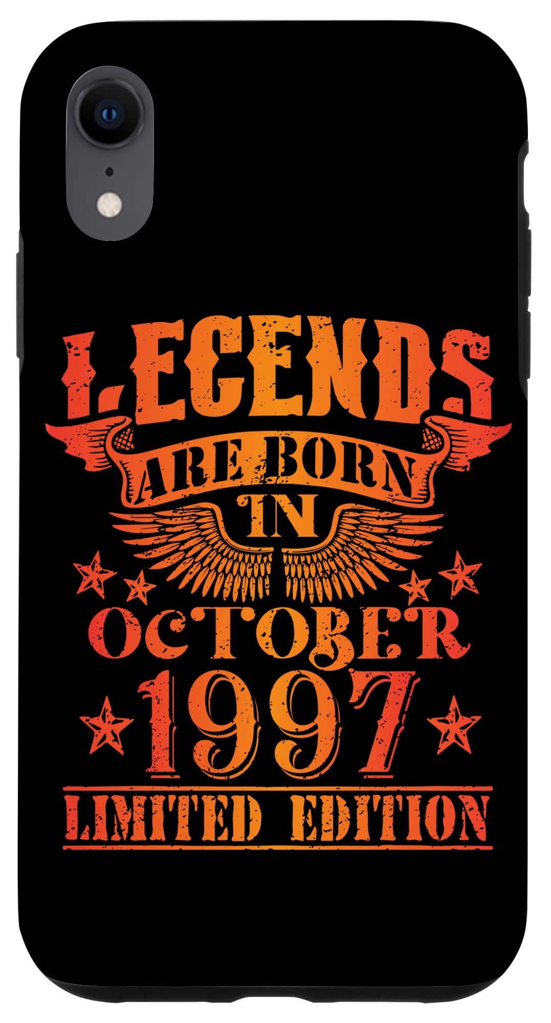 iPhone XR 誕生日 October 1997 年限定ギフト中古グランジヴィンテージ Limited 9月 Edition スマホケース