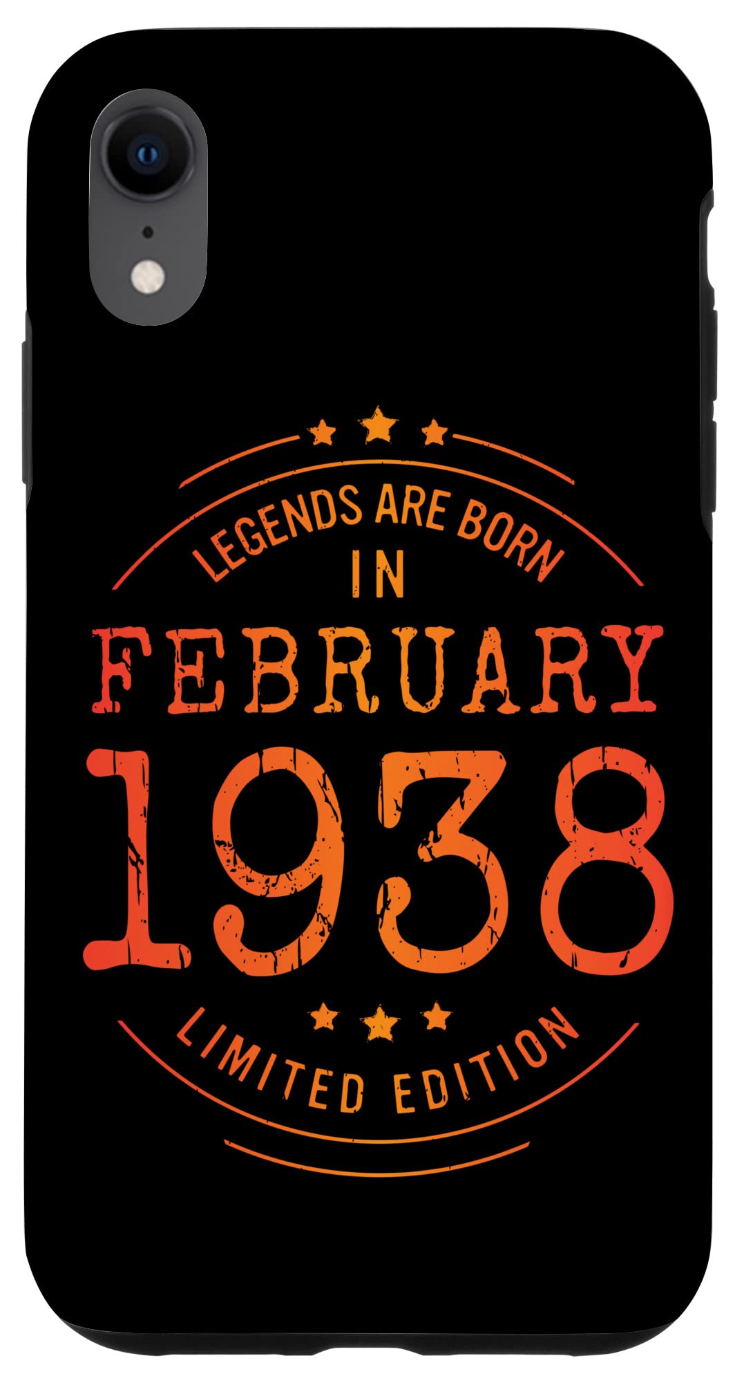 iPhone XR 誕生日 February 1938 年限定ギフト中古グランジヴィンテージ Limited 9月 Edition スマホケース
