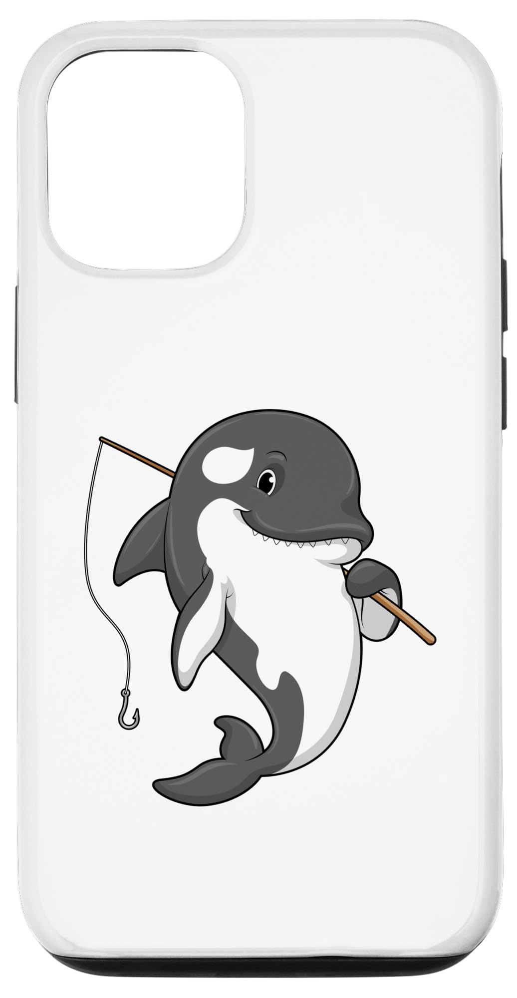 iPhone 13 オルカ 釣り フィッシャー 釣り竿 スマホケース