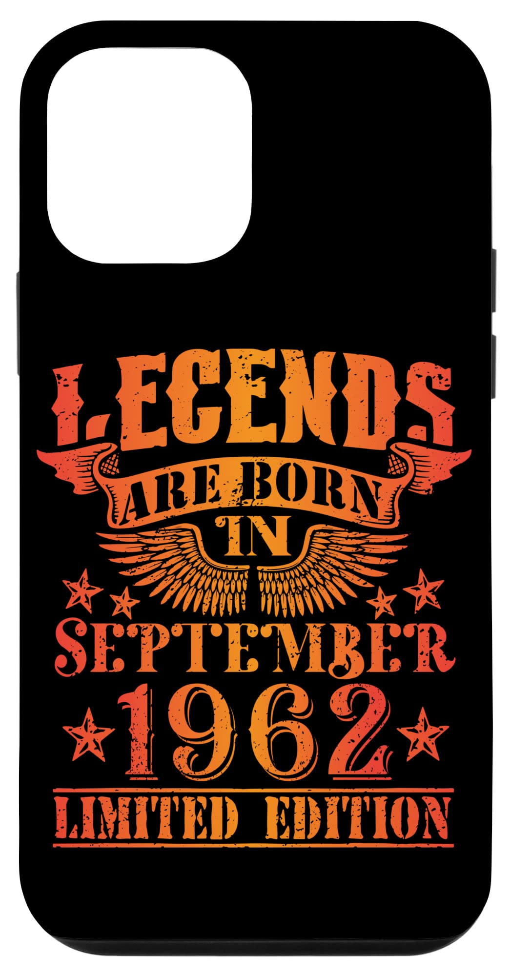 iPhone 12 mini 誕生日 September 1962 年限定ギフト中古グランジヴィンテージ Limited 9月 Edition スマホケース