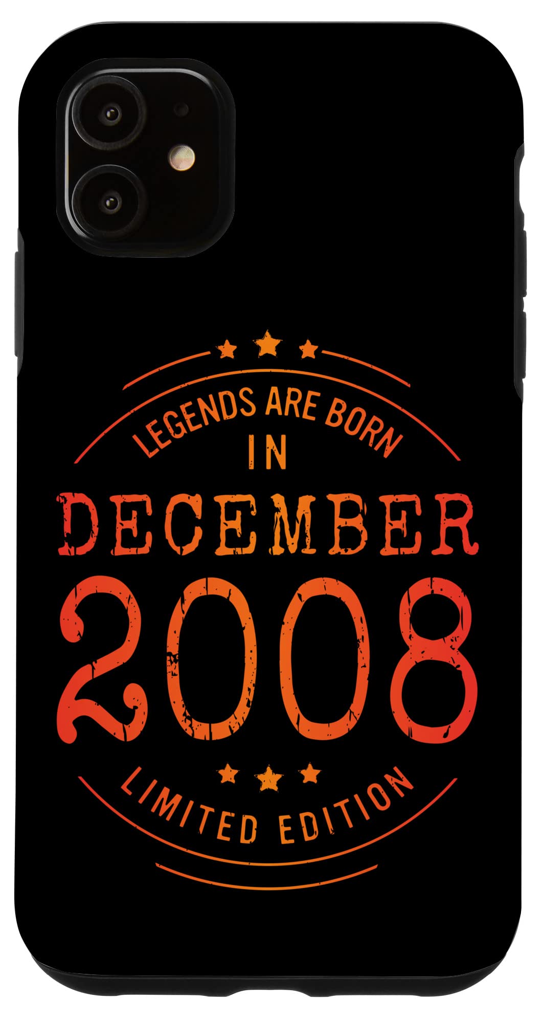 iPhone 11 誕生日 December 2008 年限定ギフト中古グランジヴィンテージ Limited 9月 Edition スマホケース