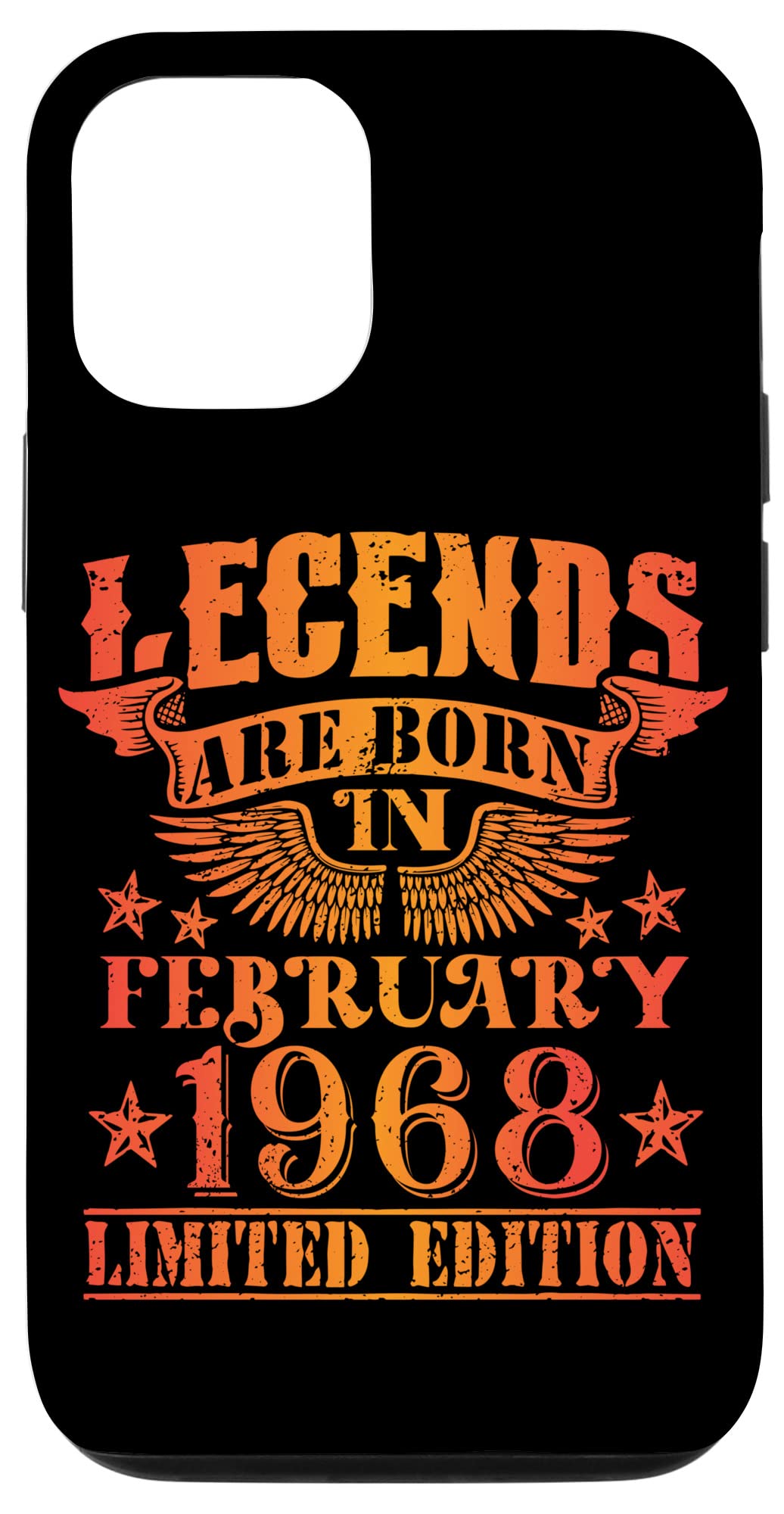 iPhone 12/12 Pro 誕生日 February 1968 年限定ギフト中古グランジヴィンテージ Limited 9月 Edition スマホケース