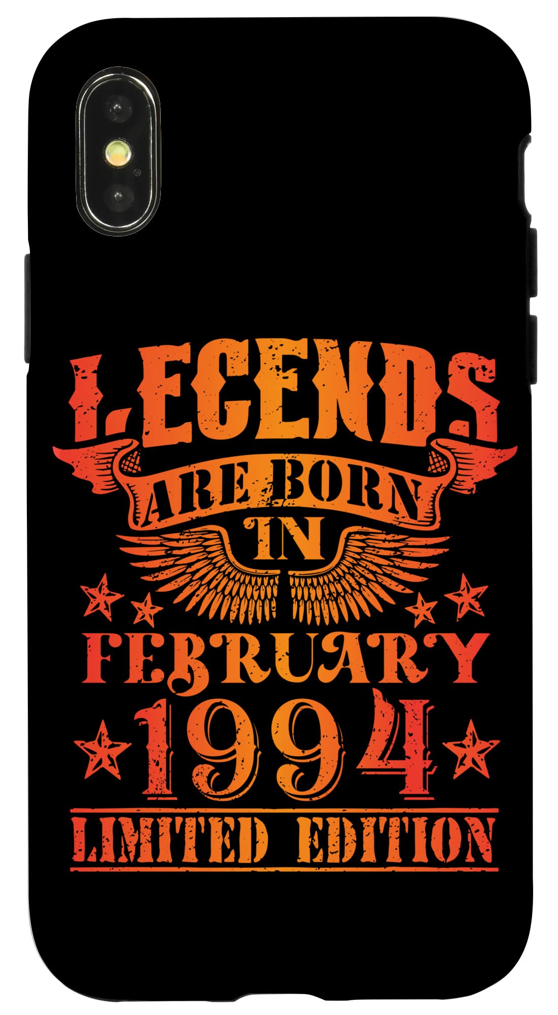 iPhone X/XS 誕生日 February 1994 年限定ギフト中古グランジヴィンテージ Limited 9月 Edition スマホケース