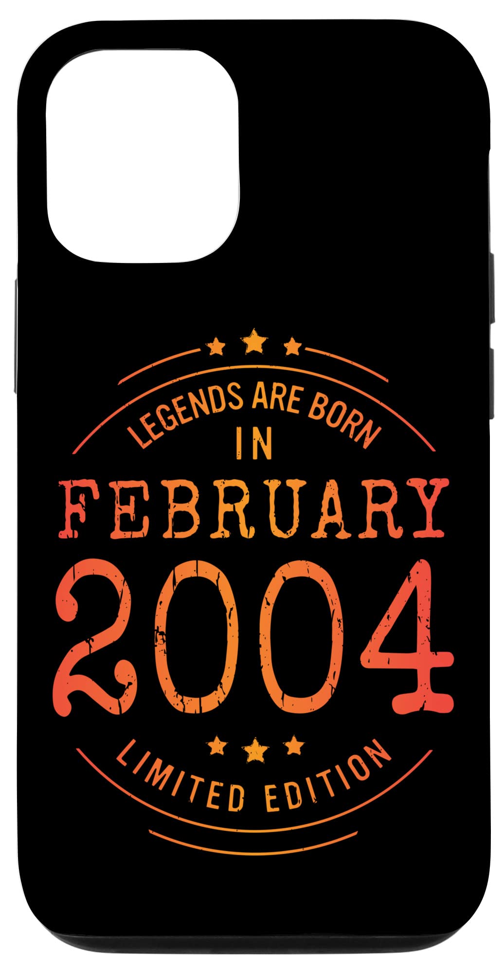 iPhone 12/12 Pro 誕生日 February 2004 年限定ギフト中古グランジヴィンテージ Limited 9月 Edition スマホケース