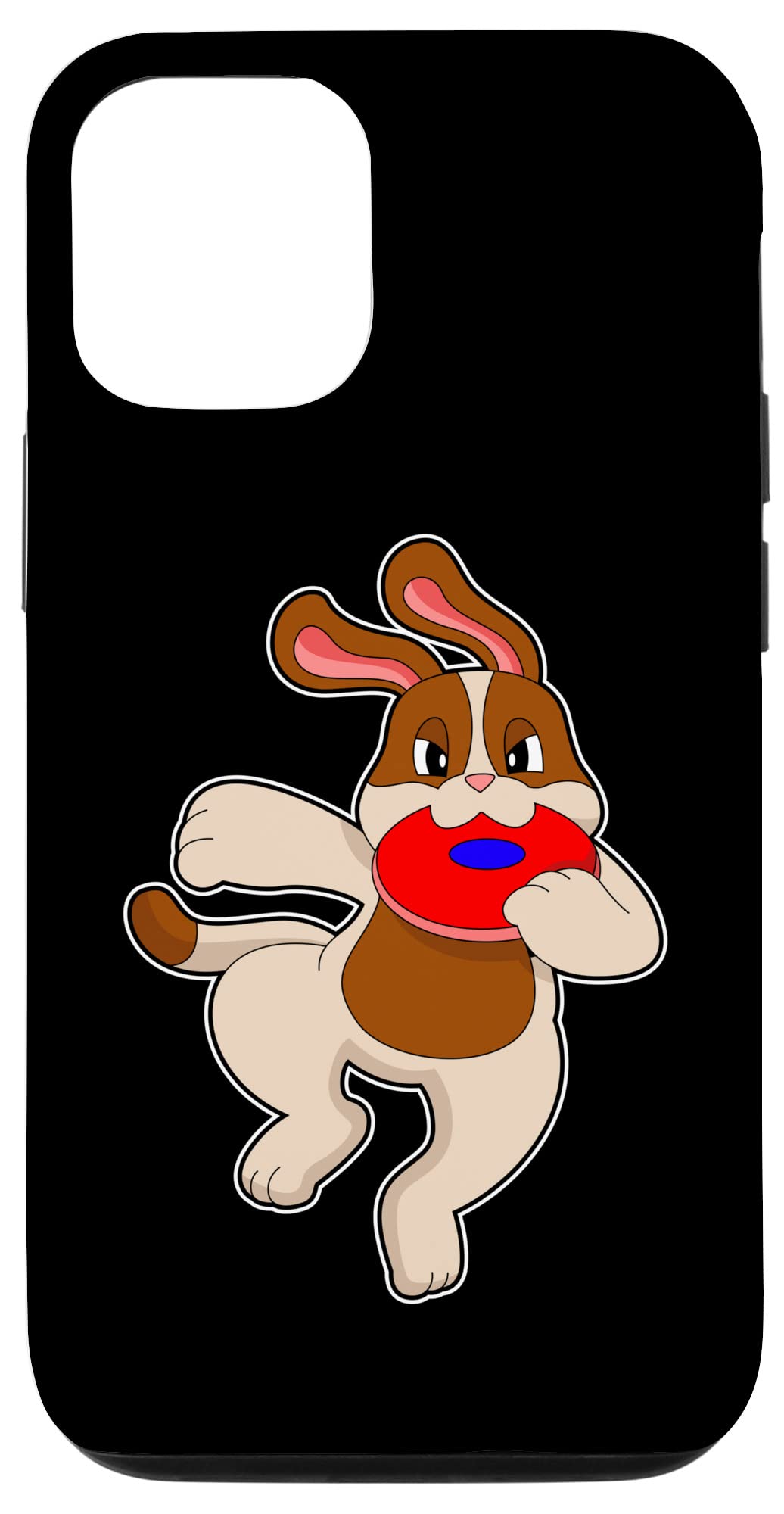 iPhone 12/12 Pro 犬 フリスビー スマホケース