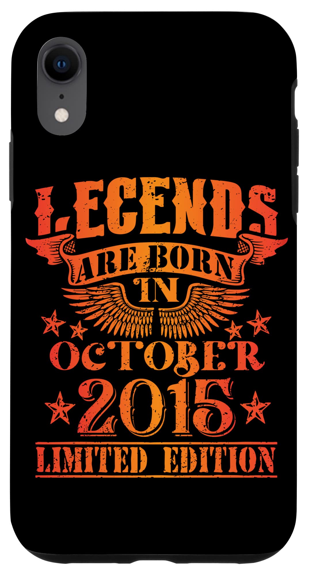 iPhone XR 誕生日 October 2015 年限定ギフト中古グランジヴィンテージ Limited 9月 Edition スマホケース