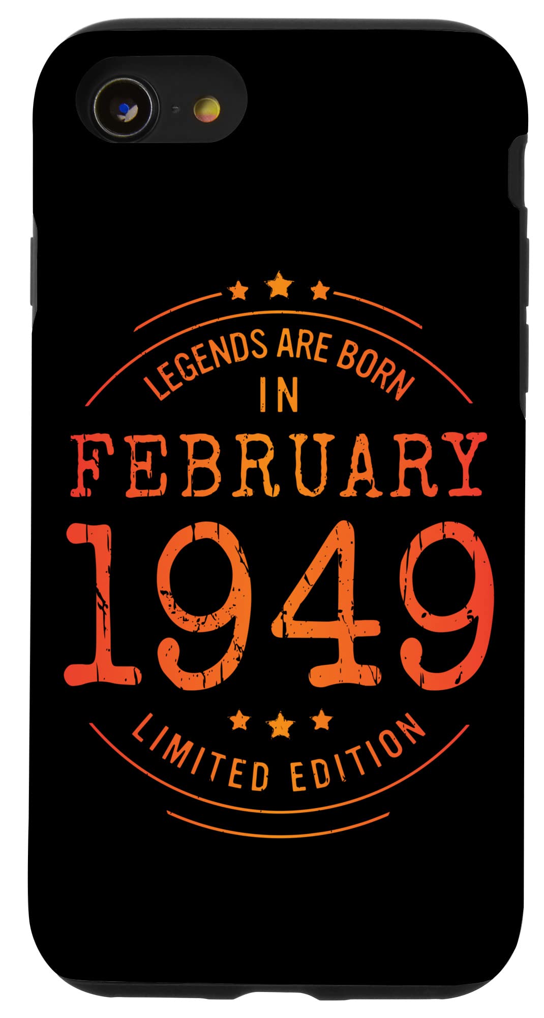 iPhone SE (2020) / 7 / 8 誕生日 February 1949 年限定ギフト中古グランジヴィンテージ Limited 9月 Edition スマホケース