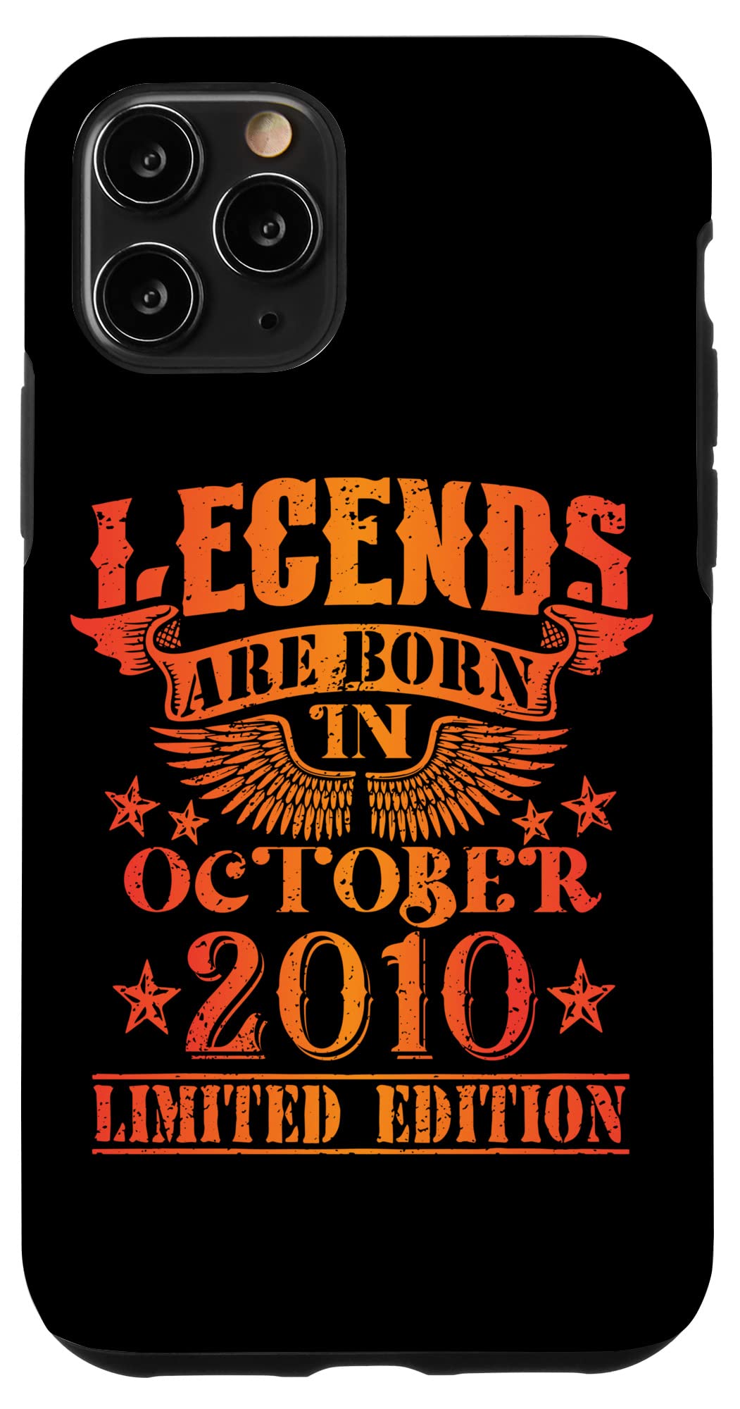 iPhone 11 Pro 誕生日 October 2010 年限定ギフト中古グランジヴィンテージ Limited 9月 Edition スマホケース