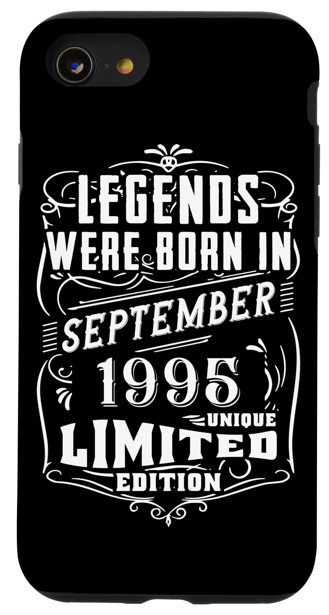 iPhone SE (2020) / 7 / 8 誕生日 September 1995 年限定ギフト中古グランジヴィンテージ Limited Edition Legend スマホケース