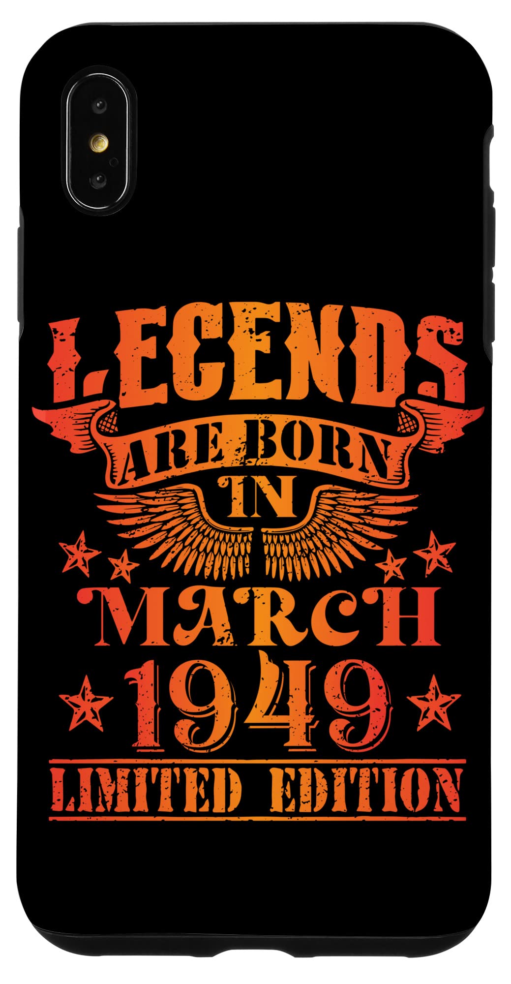 iPhone XS Max 誕生日 February 1949 年限定ギフト中古グランジヴィンテージ Limited 9月 Edition スマホケース