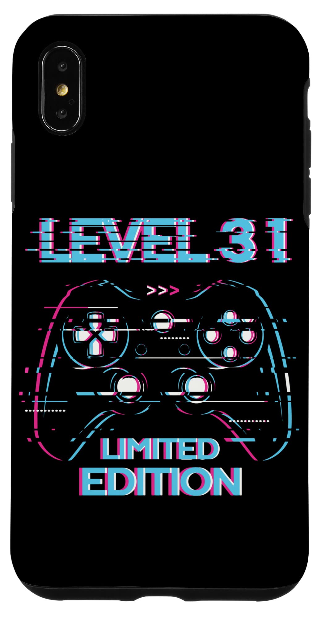 iPhone XS Max 誕生日レベル限定版ゲーミングギフトゲーマー Limited Edition Level 31 Gaming Gift スマホケース