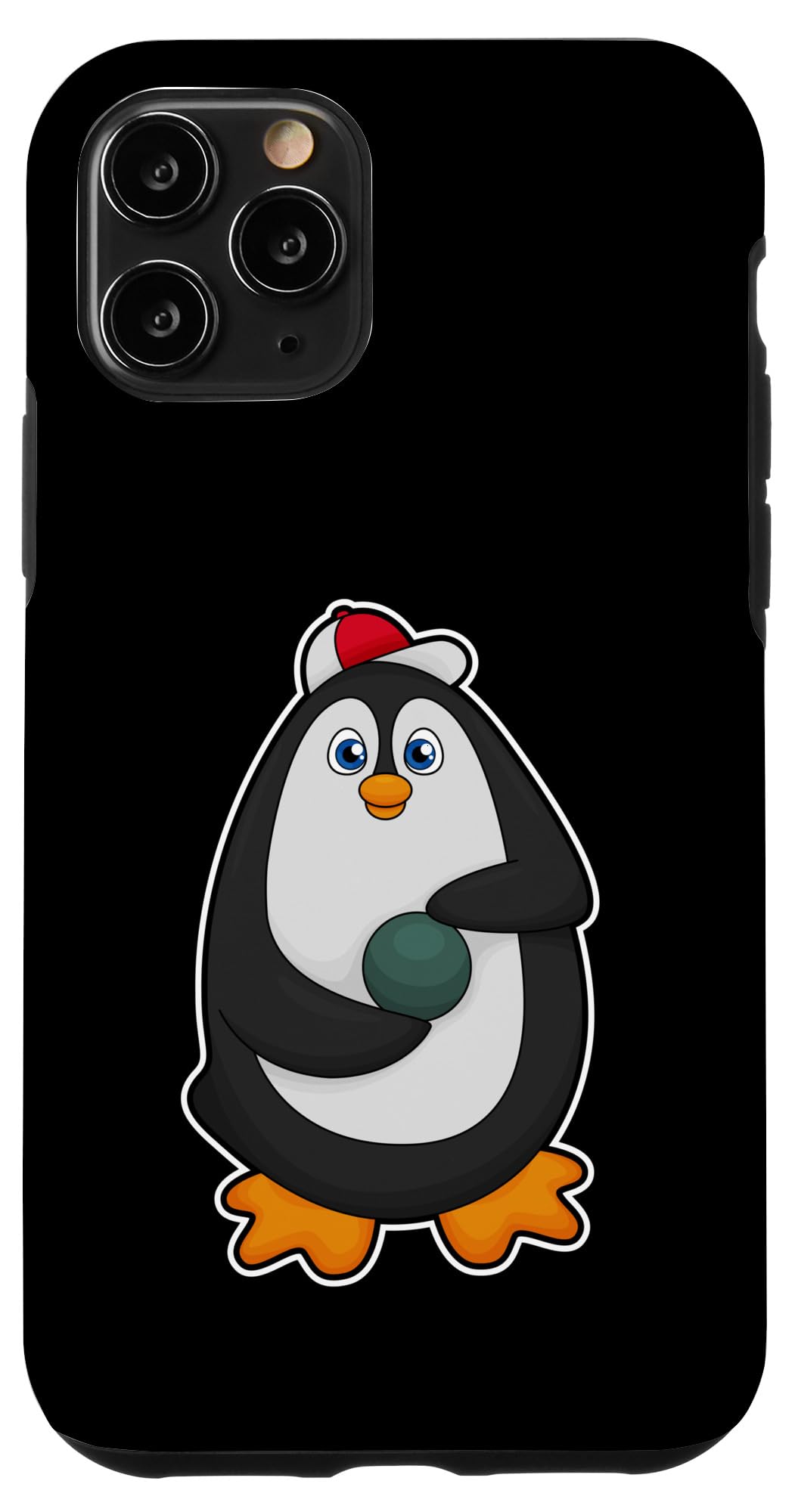 iPhone 11 Pro ペンギン ボウリング ボウリングボール スポーツ スマホケース