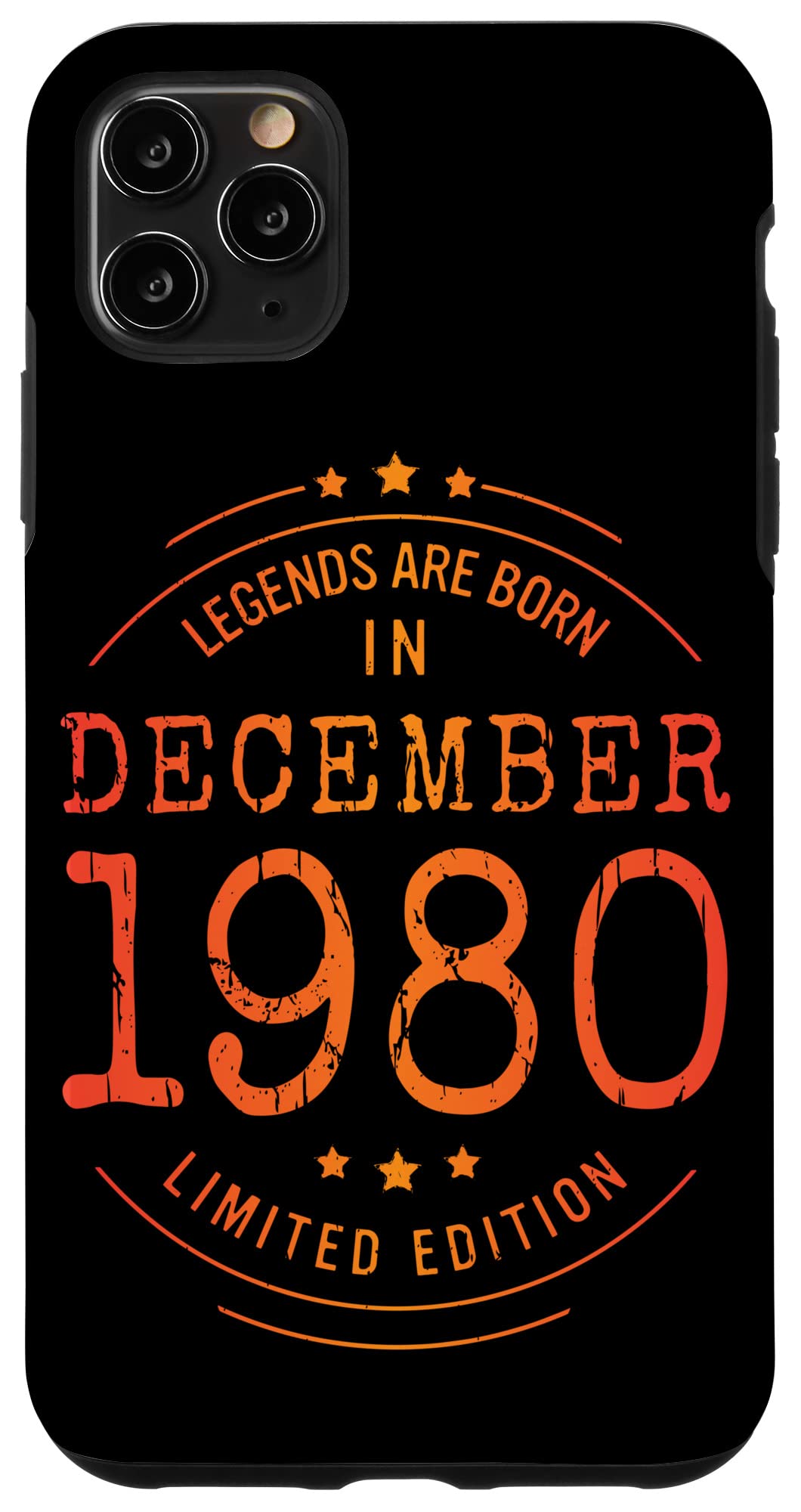 iPhone 11 Pro Max 誕生日 December 1980 年限定ギフト中古グランジヴィンテージ Limited 9月 Edition スマホケース