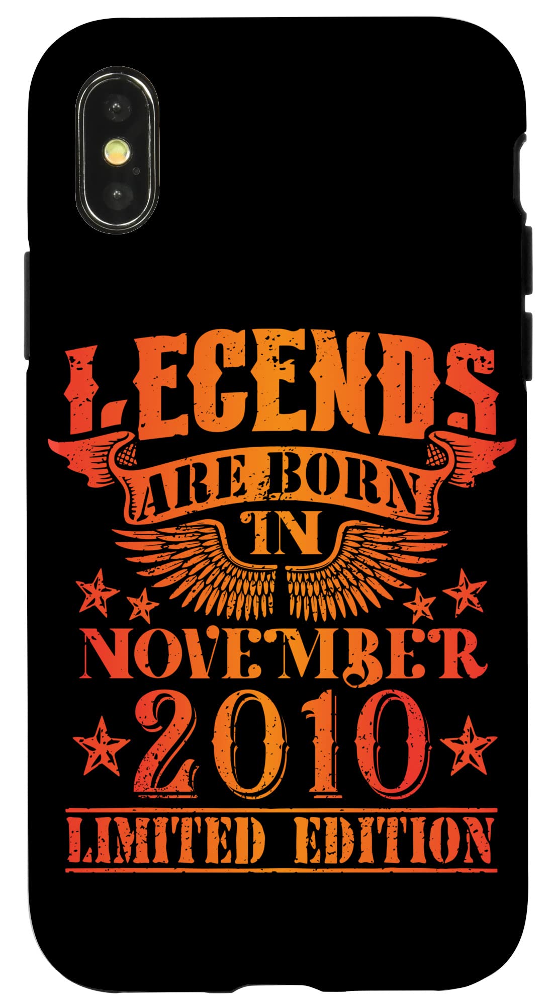 iPhone X/XS 誕生日 November 2010 年限定ギフト中古グランジヴィンテージ Limited 9月 Edition スマホケース