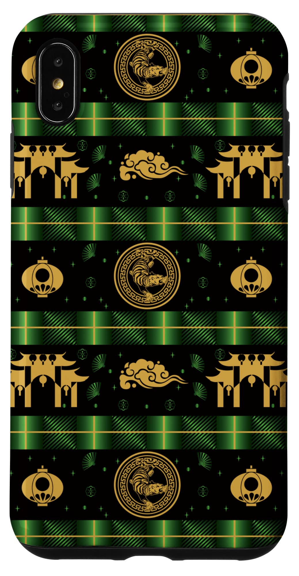 iPhone XS Max タイガー Happy New Year of the Tiger スマホケース