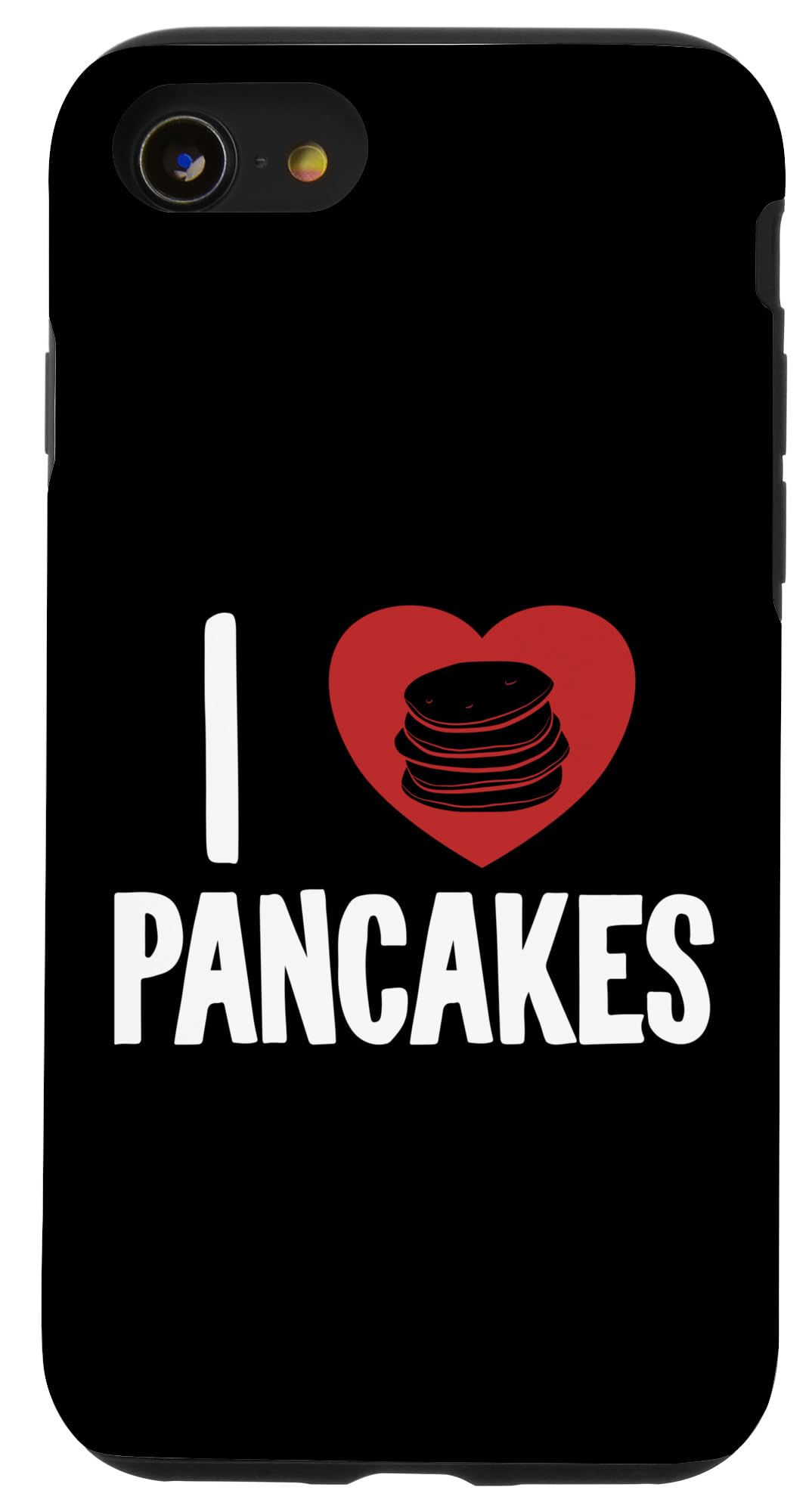 iPhone SE (2020) / 7 / 8 I love Pancakes レシピ グリドルケーキ フラップジャック パンケーキメーカー スマホケース