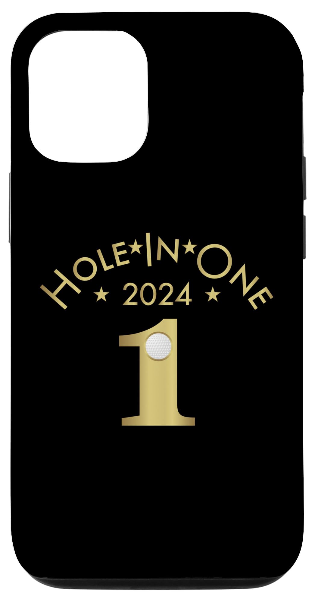iPhone 14 ゴルファーのためのホールインワン2024スポーツテーマゴルフデザイン Hole In One 2024 スマホケース