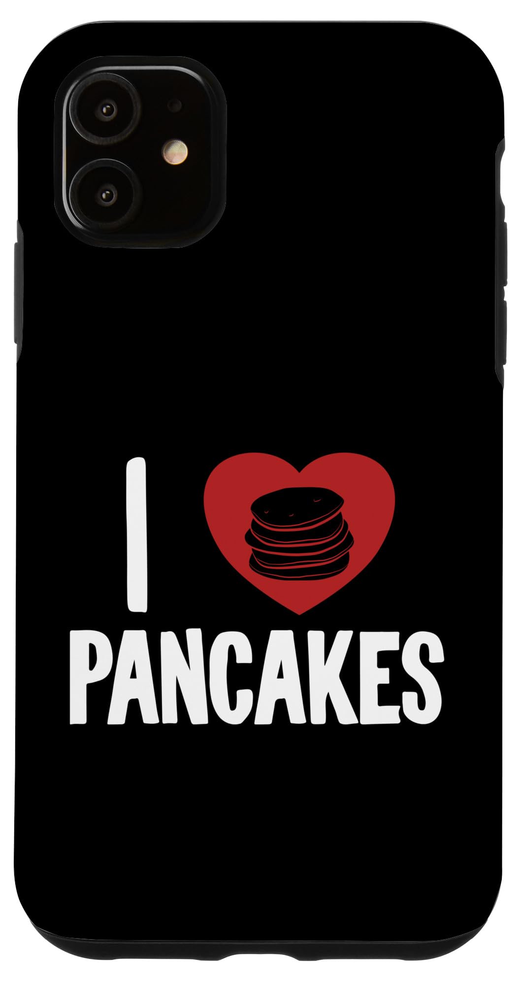 iPhone 11 I love Pancakes レシピ グリドルケーキ フラップジャック パンケーキメーカー スマホケース