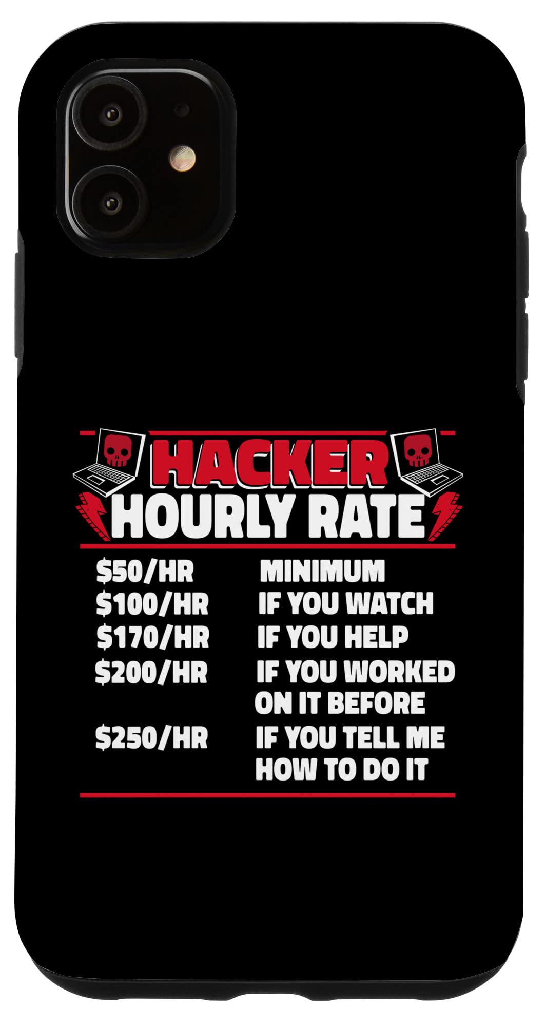 iPhone 11 Hacker 時給 スニッファー ソーシャルエンジニアリング ハッカー スマホケース